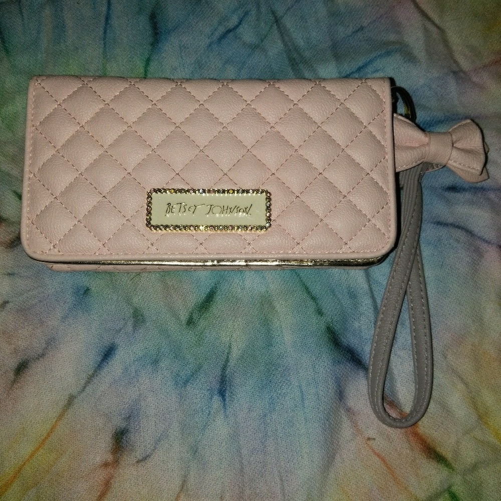Baby pink Betsey Johnson